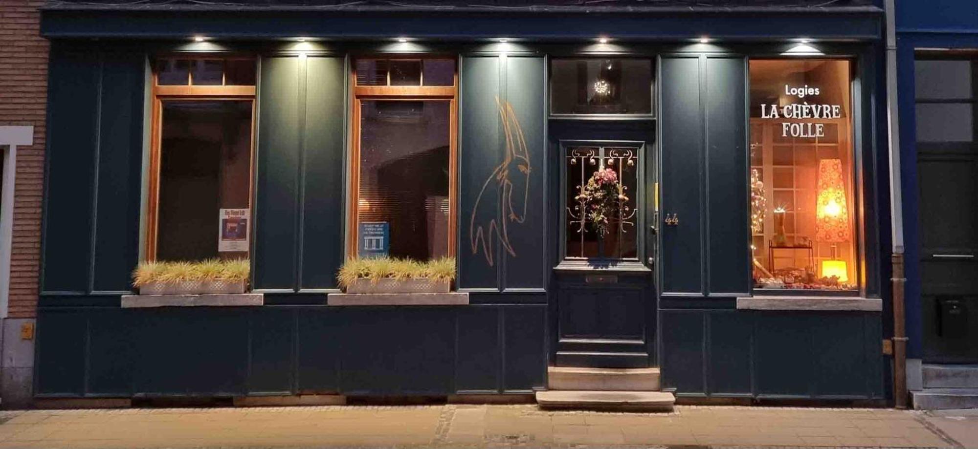 Logies La Chevre Folle - Lodging & Cooking In Style With Shared Kitchen オステンド エクステリア 写真